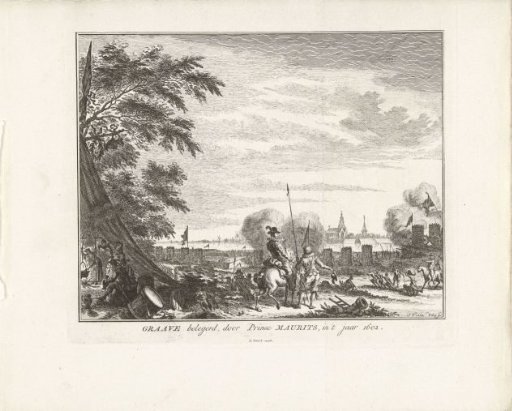 Siege of Grave by Prince Maurice, 1602