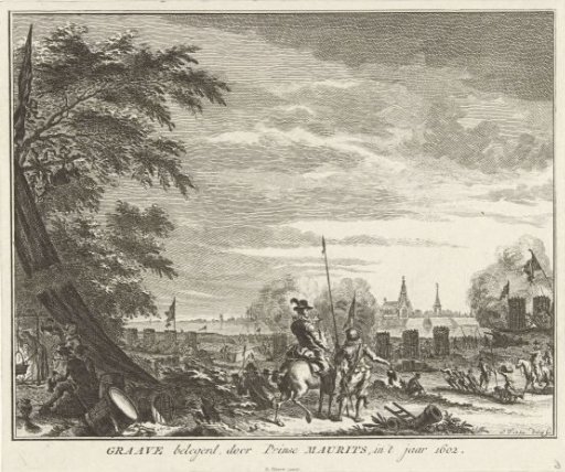 Siege of Grave by Prince Maurice, 1602
