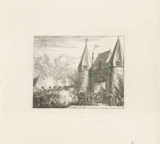 Attack under the command of Captain Helling and Ruychaver on Amsterdam, 1577