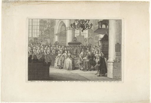 Baptism of Prince William V, 1748