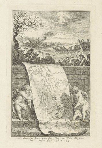Breach of the Rhine and IJssel dikes, 1754