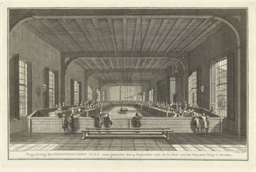 First meeting of the Oeconomical Branch in Haarlem, 1778