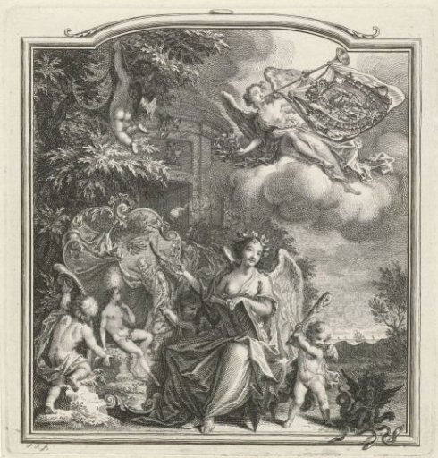 Allegory of the art of writing