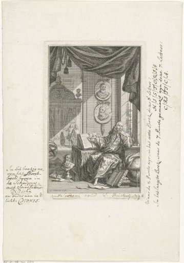 Scholar in a study