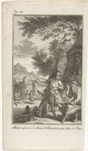Telemachus in conversation with Mentor