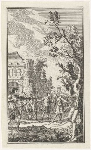 Shooting at father's corpse
