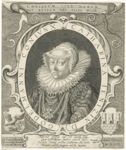 Portrait of Catharina Jenizin Gödelmann