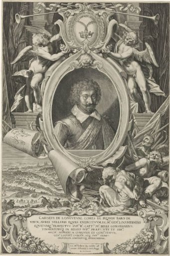 Portrait of Karel Bonaventura de Longueval, Count of Buquoy