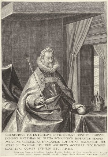 Portrait of Emperor Matthias