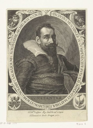 Portrait of Vinzenz Muschinger