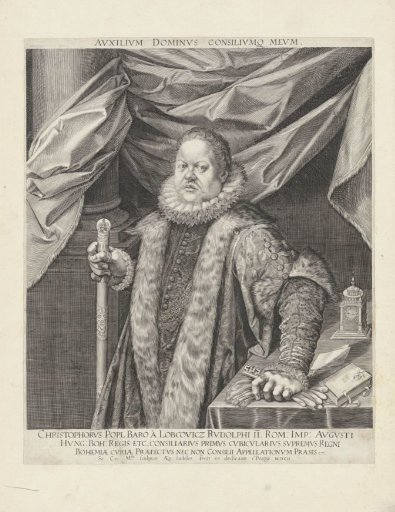 Portrait of Christoph Popel, Baron of Lobkowicz