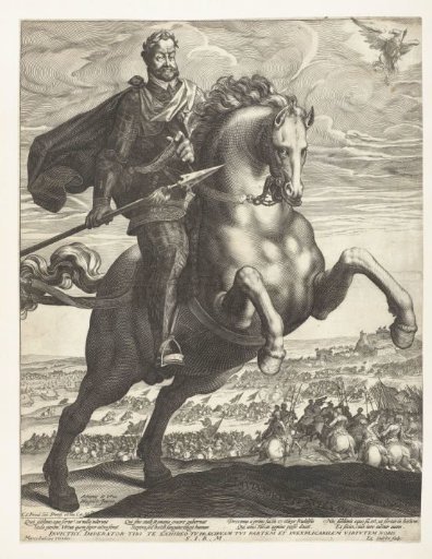Emperor Rudolf II on Horseback