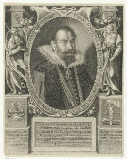 Portrait of Tobias Scultetus