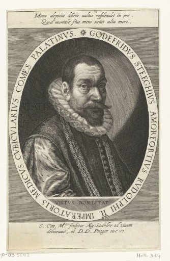 Portrait of Godfried Steeghius