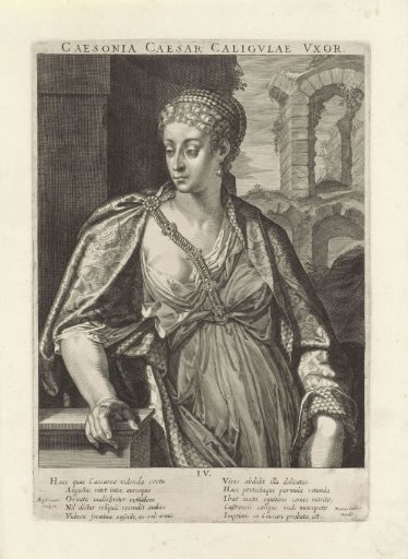 Portrait of Empress Milonia Caesonia