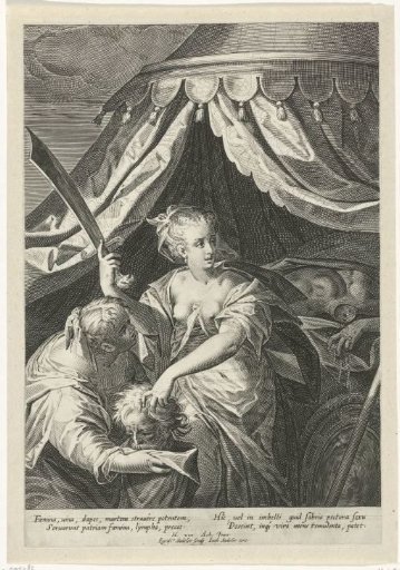 Judith with the head of Holofernes
