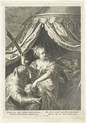 Judith with the head of Holofernes