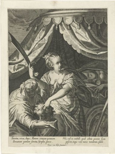 Judith with the head of Holofernes