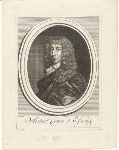 Portrait of Arthur Capell, first Earl of Essex