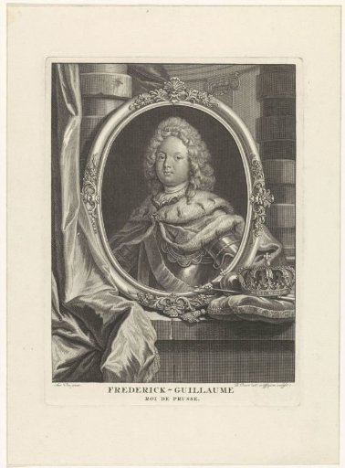 Portrait of Frederick William I, King of Prussia