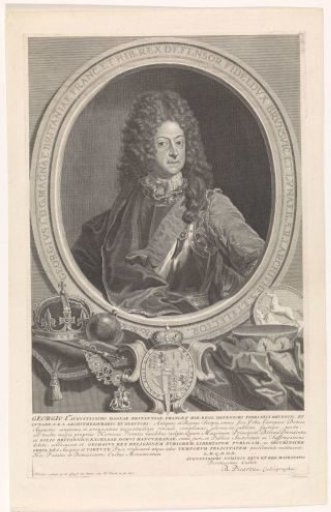 Portrait of George I of England