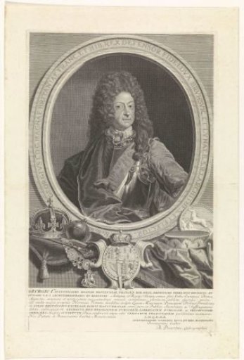 Portrait of George I of England