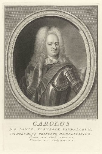 Portrait of Charles, Prince of Denmark and Norway