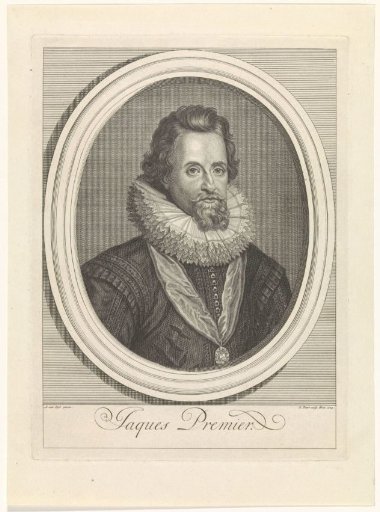 Portrait of James I, King of England