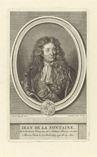 Portrait of Jean de La Fontaine