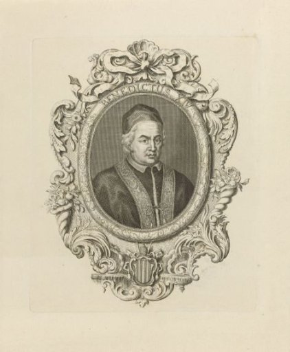 Portrait of Pope Benedict XIV