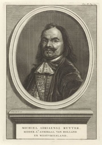 Portrait of Admiral Michiel Adriaenszoon de Ruyter
