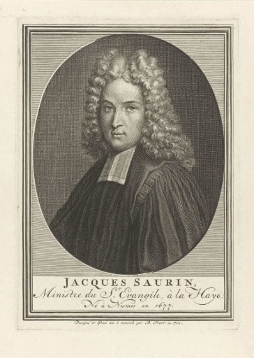 Portrait of the preacher Jacques Saurin