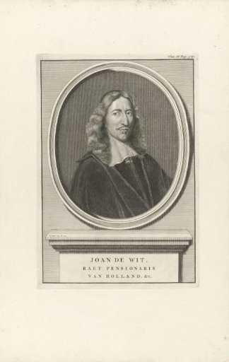 Portrait of Johan de Witt, Grand Pensionary of Holland