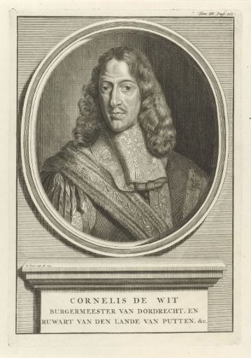 Portrait of Cornelis de Witt, Mayor of Dordrecht, Ruwaard of Putten