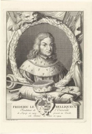 Portrait of Frederick I of Saxony