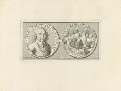 Medal commemorating Maarten Harpertszoon Tromp