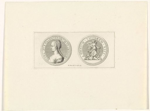 Medal with the portrait of Diane de Poitiers