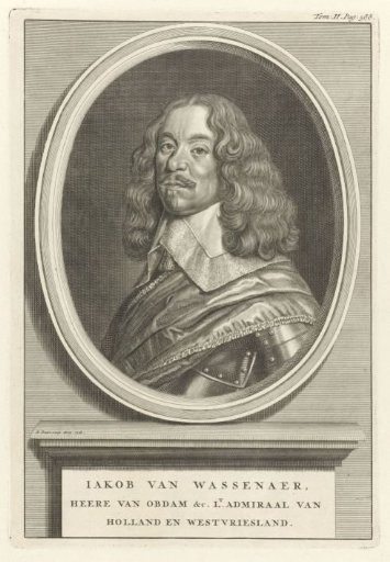 Portrait of Admiral Jacob, baron van Wassenaar, lord of Obdam