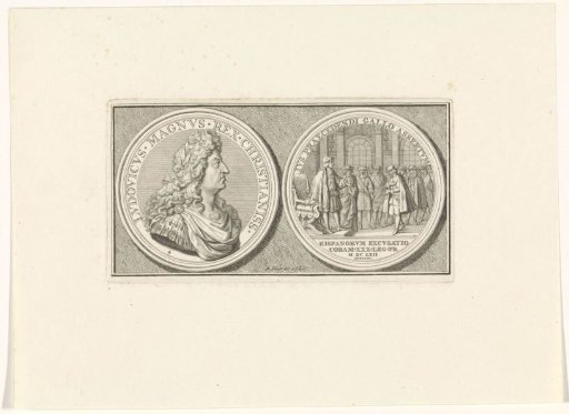 Medal with Louis XIV