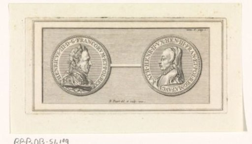 Medal with the portraits of Henry III and Catherine de' Medici