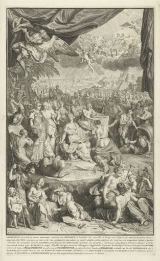 Allegory with History Writing History