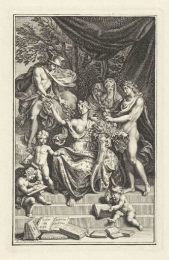 Allegory on eloquence