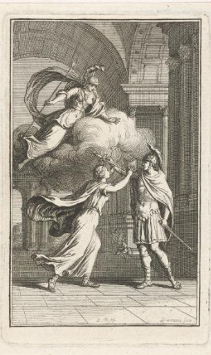Roman soldier stabs himself with his sword
