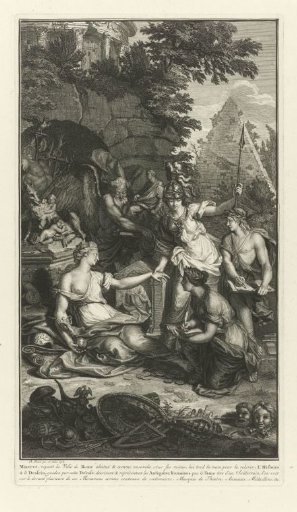 History and Drawing Art record the Roman antiquities