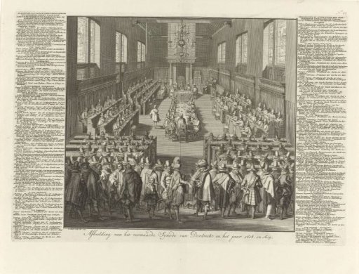 Opening of the Synod of Dordrecht, 1618