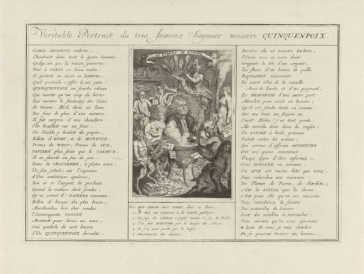 True Depiction of Mr. Quinquempoix, 1720