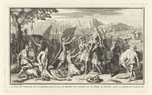 Henry VII crowned after defeating Richard III