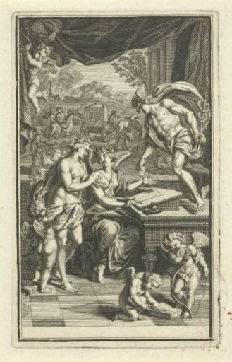 History Receiving Inspiration from Love and Mercury