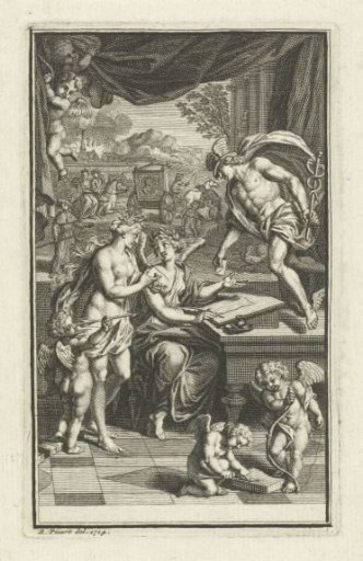 History Receiving Inspiration from Love and Mercury