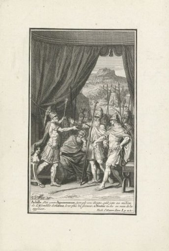 Strife between Achilles and Agamemnon